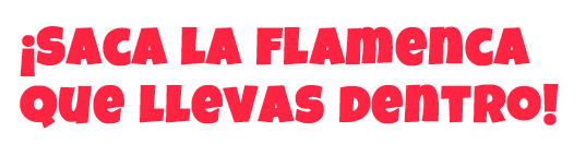 Lema escuela de flamenco online: Saca la flamenca que llevas dentro