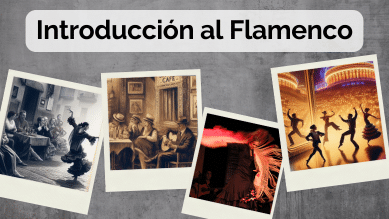 Introducción a la historia y palos del flamenco