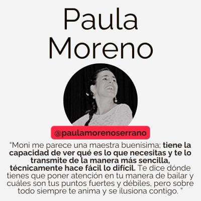 Opinión de Paula Moreno sobre la escuela de flamenco online